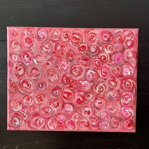 88 ROSESOriginal Acrylic painting handmade by Me!